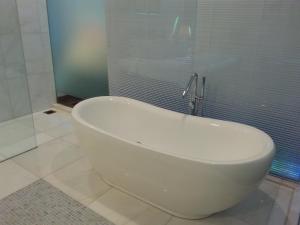 Koupelna v ubytování Heeren Palm Suites
