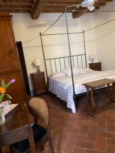 Postel nebo postele na pokoji v ubytování Locanda Antico Borgo