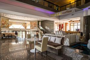 Posezení v ubytování Sole Mio Wellness & SPA