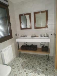 A bathroom at La Olma