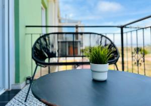 Balkón alebo terasa v ubytovaní Bonito Apartamento Mar Azul + 16 fotografií