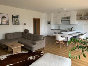 Kuchyň nebo kuchyňský kout v ubytování Lipno Port Apartment C101