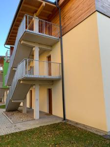 Balkón nebo terasa v ubytování Lipno Port Apartment C101