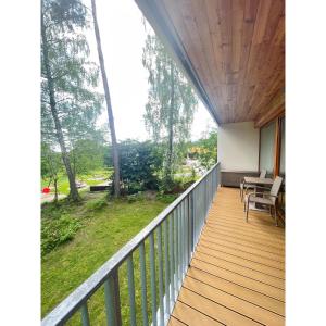 Balkón nebo terasa v ubytování Lipno Port Apartment C101