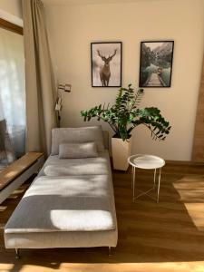 Posezení v ubytování Lipno Port Apartment C101