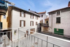 A balcony or terrace at Edda's apartment