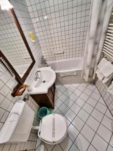 Koupelna v ubytování Resort Stara Škola