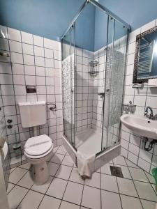 Koupelna v ubytování Resort Stara Škola