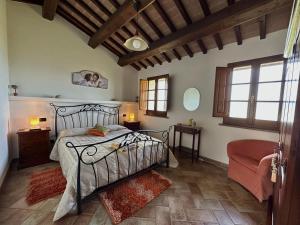 Postel nebo postele na pokoji v ubytování B&B Madonna Del Latte