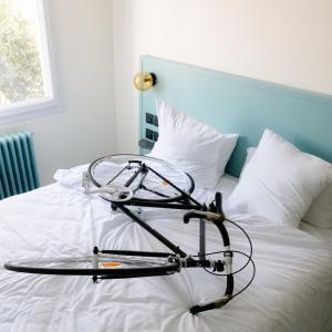 Letto o letti in una camera di Le Lieu Dit