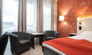 Postel nebo postele na pokoji v ubytování Thon Partner Hotel Sortland