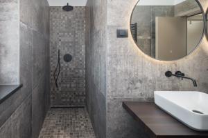 Koupelna v ubytování Design Villa Palmeta