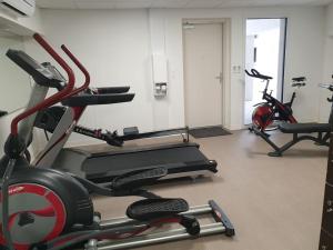 Centrum fitness w obiekcie Horizon Bay - Pool - Fitness Room - Terrace