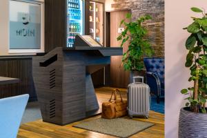 Posezení v ubytování ibis Styles Kiel City