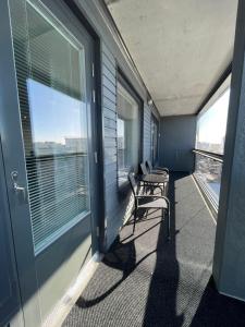 Balkón nebo terasa v ubytování Arctic Deluxe Residence