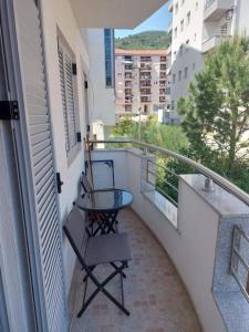 Balcony o terrace sa Apartment Rozino