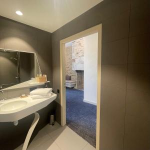 Ванная комната в Le Roscanvec