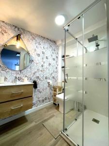 Koupelna v ubytování A&C Casa playa Torre del mar-Málaga