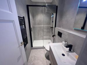 Koupelna v ubytování Appartement de standing à Plainpalais