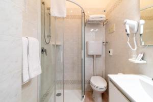 Koupelna v ubytování Hotel Ettoral