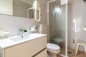 Koupelna v ubytování Hotel Ettoral