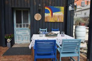 Patio alebo iná vonkajšia časť ubytovania Auszeit by Kirschner