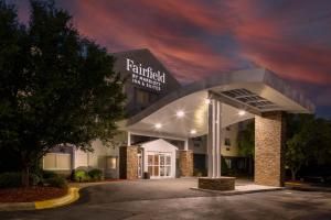 a rendering of a building with a parking lot at Fairfield Inn Tallahassee North/I-10 in Tallahassee