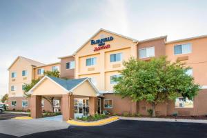 a rendering of a hotel with a parking lot at Fairfield Inn & Suites Peru in Peru