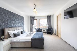 Et opholdsområde på Vila Emerald Residence