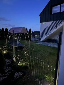 Vonkajšia záhrada v ubytovaní Koniec Świata Stare Sady