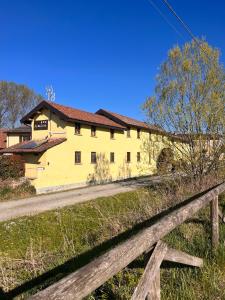Budova, kde se bed and breakfast nachází