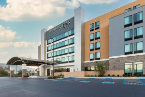 a rendering of the front of a building at SpringHill Suites by Marriott San Jose Fremont in Fremont