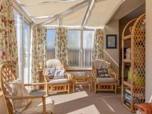 Posezení v ubytování Cottage View