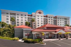 a rendering of a hotel with a parking lot at Residence Inn Tampa Westshore Airport in Tampa