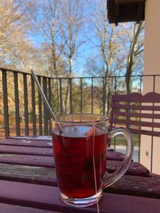 Balkón nebo terasa v ubytování MOUNTAIN HOTEL Osteria di MONTAGNA La Peonia Monte Generoso
