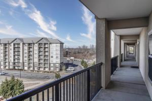 a balcony of a apartment building with a view at Mvc - Unit 5606 - Mountain Breeze 2 in Pigeon Forge