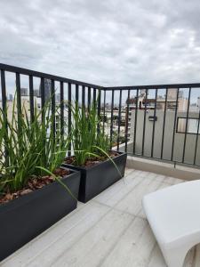 Ban công/sân hiên tại General Paz Apart- Mapa 04- Reina Fabiola