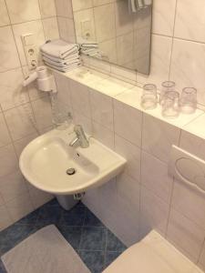 Koupelna v ubytování Salzburgrooms