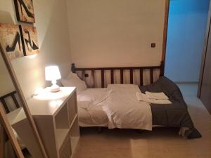 Postel nebo postele na pokoji v ubytování CENTER o'CLOCK