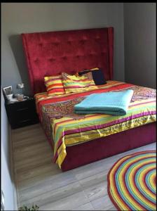 Кровать или кровати в номере Chalet