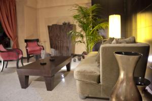 Area soggiorno di c-hotels Fiume