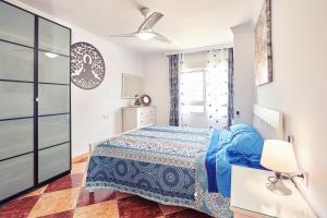 Кровать или кровати в номере Brisa Mediterránea