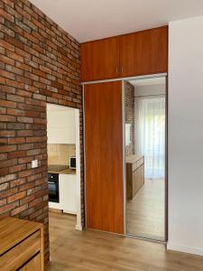 Kuchyňa alebo kuchynka v ubytovaní Apartament Pod Haffnerem