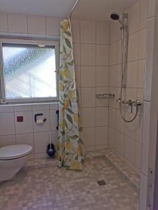 Koupelna v ubytování Ferienwohnung Vogelsang im Schwarzwald