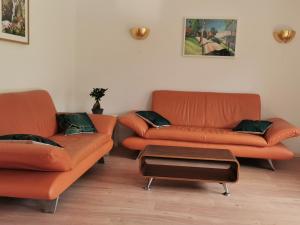 Posezení v ubytování Ferienwohnung Vogelsang im Schwarzwald