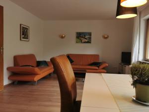 Posezení v ubytování Ferienwohnung Vogelsang im Schwarzwald