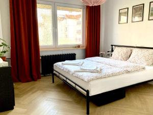 Posteľ alebo postele v izbe v ubytovaní Pod Szyndzielnią - Apartament