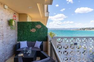 Balkón nebo terasa v ubytování 1ºlineaMar-exclusive-BBQ-wifi-Relax-PortAventura6