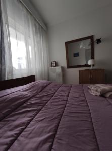 Postel nebo postele na pokoji v ubytování Helena's Apartment 2 Agia Triada