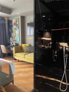 Posezení v ubytování Arka Art Hotel